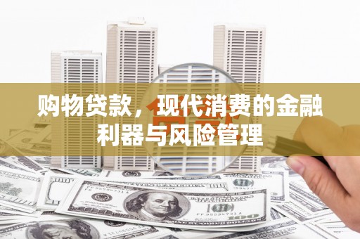 陵城购物贷款，现代消费的金融利器与风险管理