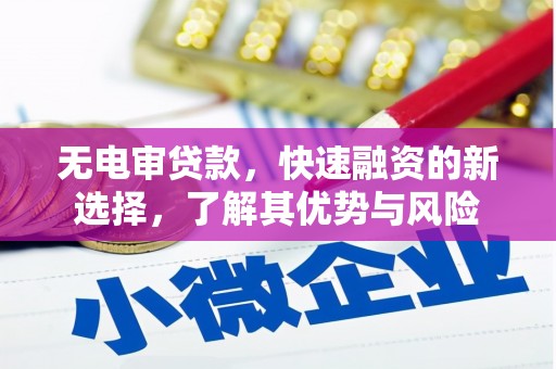 陵城无电审贷款，快速融资的新选择，了解其优势与风险