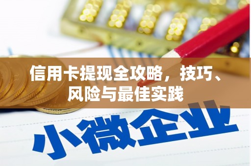 陵城信用卡提现全攻略，技巧、风险与最佳实践