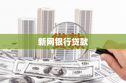 陵城新网银行贷款