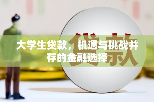 陵城大学生贷款，机遇与挑战并存的金融选择