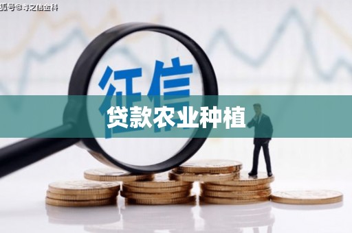 陵城贷款农业种植