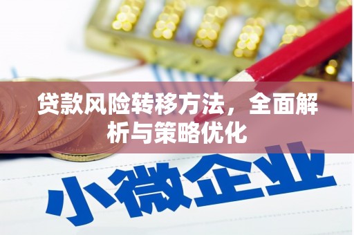陵城贷款风险转移方法，全面解析与策略优化