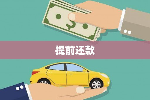 陵城提前还款