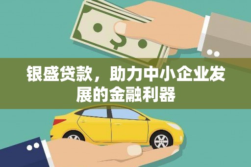 陵城银盛贷款，助力中小企业发展的金融利器