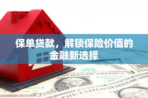 陵城保单贷款，解锁保险价值的金融新选择