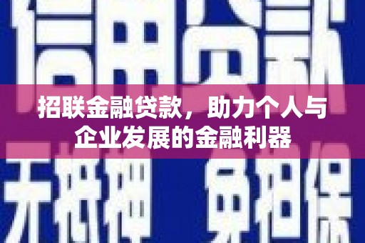 陵城招联金融贷款，助力个人与企业发展的金融利器