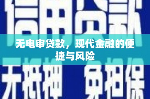 陵城无电审贷款，现代金融的便捷与风险