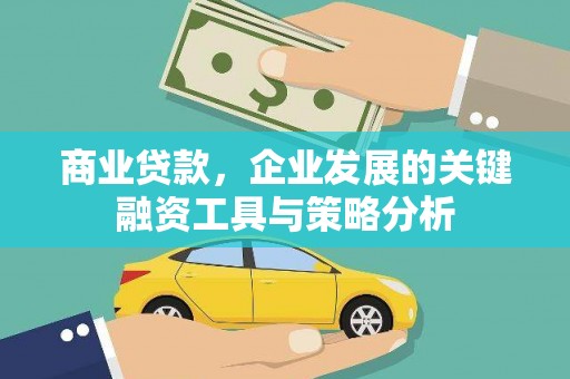 陵城商业贷款，企业发展的关键融资工具与策略分析