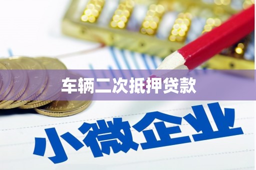 陵城车辆二次抵押贷款