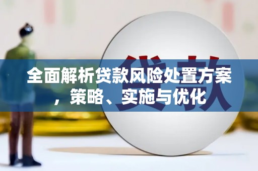 陵城全面解析贷款风险处置方案，策略、实施与优化