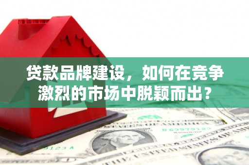 陵城贷款品牌建设，如何在竞争激烈的市场中脱颖而出？