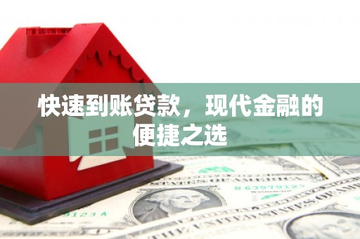 陵城快速到账贷款，现代金融的便捷之选