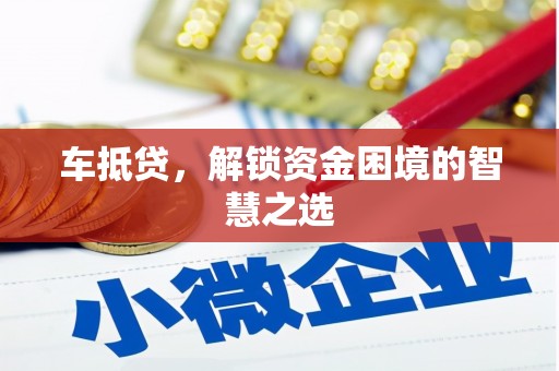 陵城车抵贷，解锁资金困境的智慧之选