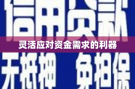 陵城灵活应对资金需求的利器